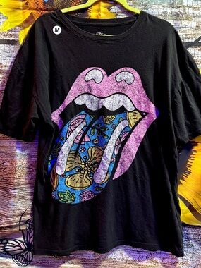 The Rolling Stones Band Tee Graphic T-shirt Size M